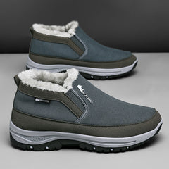 Men's Outdoor Slip-on Warm Boots - Slip-resistant, Puncture-resistant - Arch Support, Wide Toe