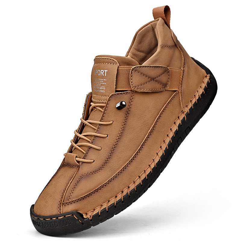 Men's Handmade Leather Orthopedic Comfy Shoes