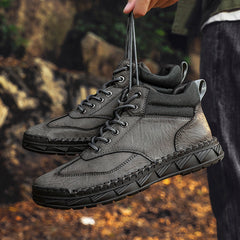 Men's Handmade Leather Boots Motorcycle Boots