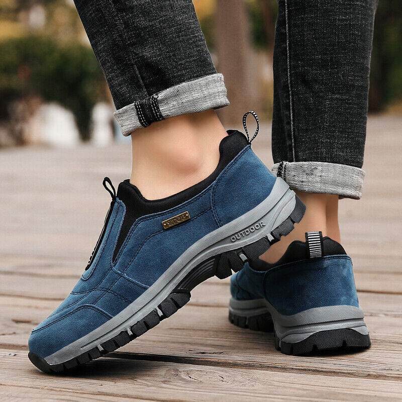 🔥Men's Comfortable Waterproof Orthopedic Walking Shoes Hiking Shoes