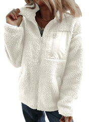 Women's Winter Full Zipper Fleece Jackets (Buy 2 Free Shipping)