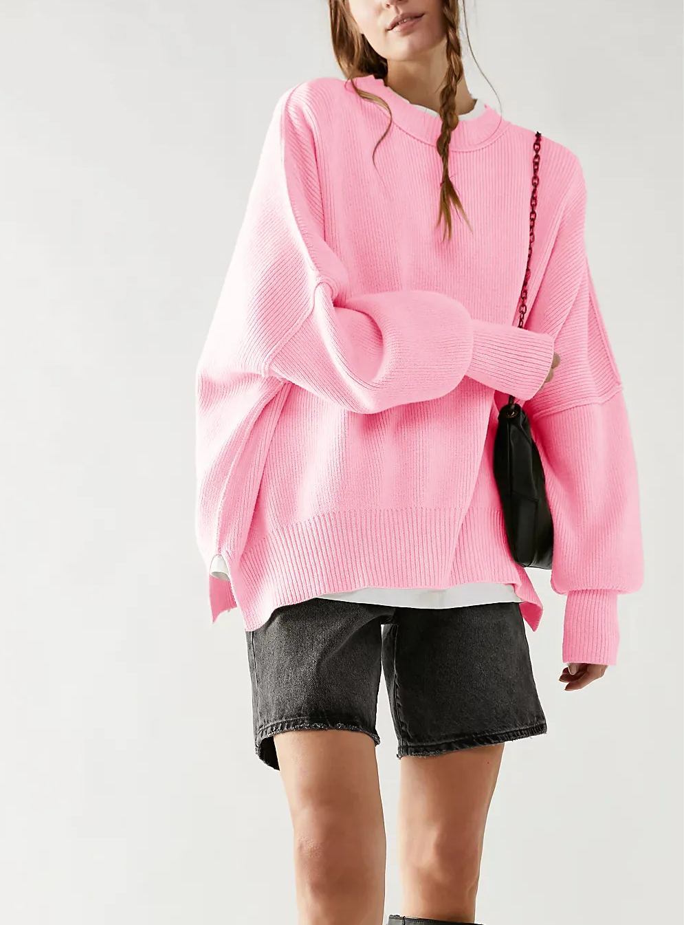 Cozy Days Oversized Sweater (Buy 2 Free Shipping)